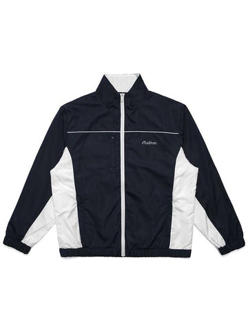 Health Seekers Golfers Peninsula Windbreaker Jacket NAVY - MALBON GOLF - BALAAN 1