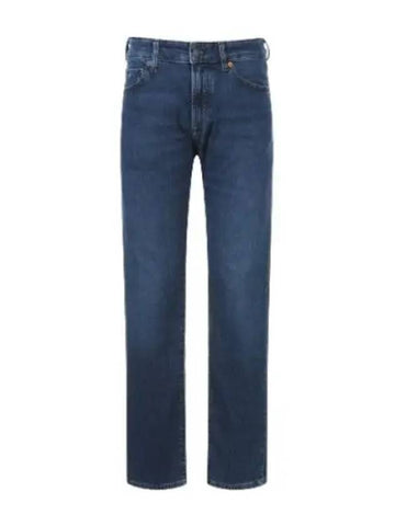 Boss Blue Comfort Stretch Regular Fit Denim Jeans Pants - HUGO BOSS - BALAAN 1