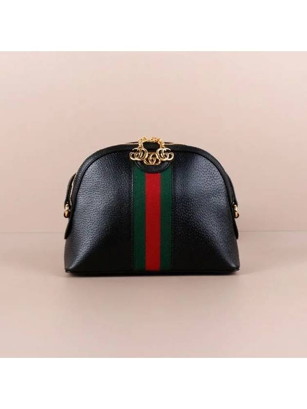 Ophidia small shoulder bag black - GUCCI - BALAAN 3