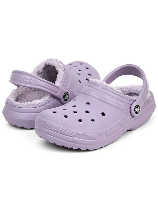 Classic Lined Clog Sandals Purple - CROCS - BALAAN 5