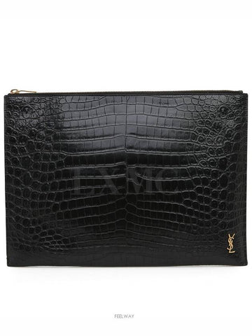 men clutch bag - SAINT LAURENT - BALAAN 1