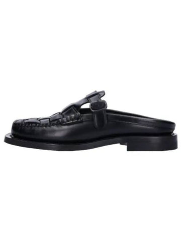 Bonnell Loafer Black Shoes - HEREU - BALAAN 1