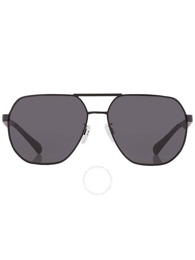 Emporio Armani Grey Navigator Men's Sunglasses EA2099D 333087 61 - EMPORIO ARMANI - BALAAN 1