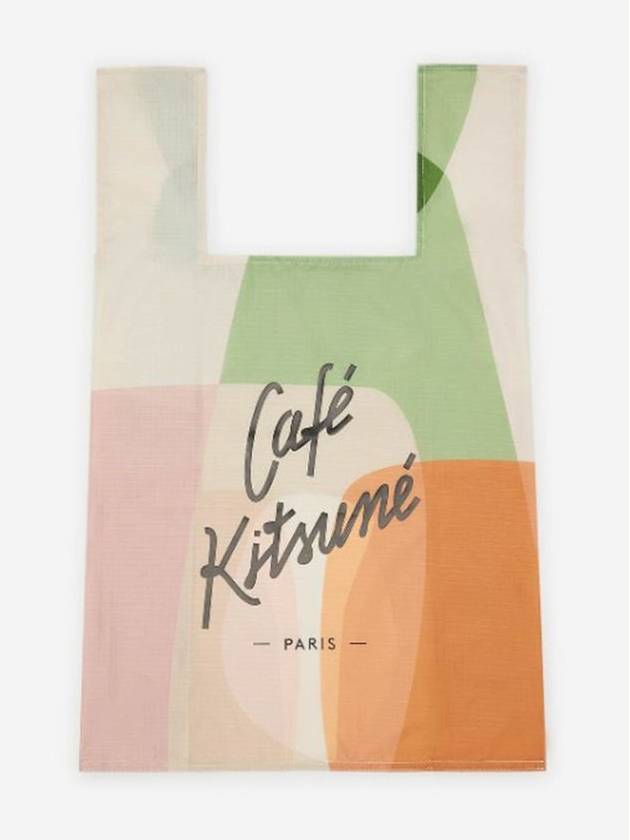 [MAISON KITSUNE] CAFE RIPSTOP SHOPPER BAG - MAISON KITSUNE - BALAAN 1