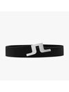 Bridger Leather Belt Black - J.LINDEBERG - BALAAN 3