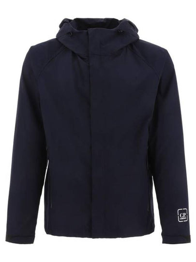 Metropolis Hooded Jacket Navy - CP COMPANY - BALAAN 2