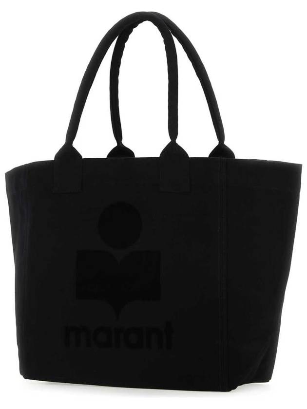 Small Yenky Logo Tote Bag Black - ISABEL MARANT - BALAAN 3