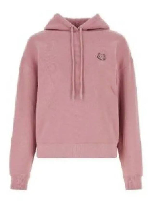 Bold Fox Head Patch Comfort Hoodie Pink - MAISON KITSUNE - BALAAN 2