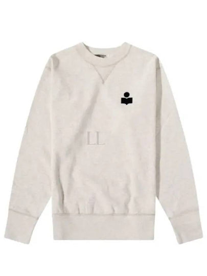 Mike Logo Cotton Sweatshirt White - ISABEL MARANT - BALAAN 2