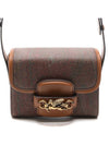 Women's Tracola Pegasus Small Cross Bag Brown - ETRO - BALAAN 2