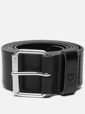 SINGI BELT 4CM LEATHER BLACK - FJALL RAVEN - BALAAN 1