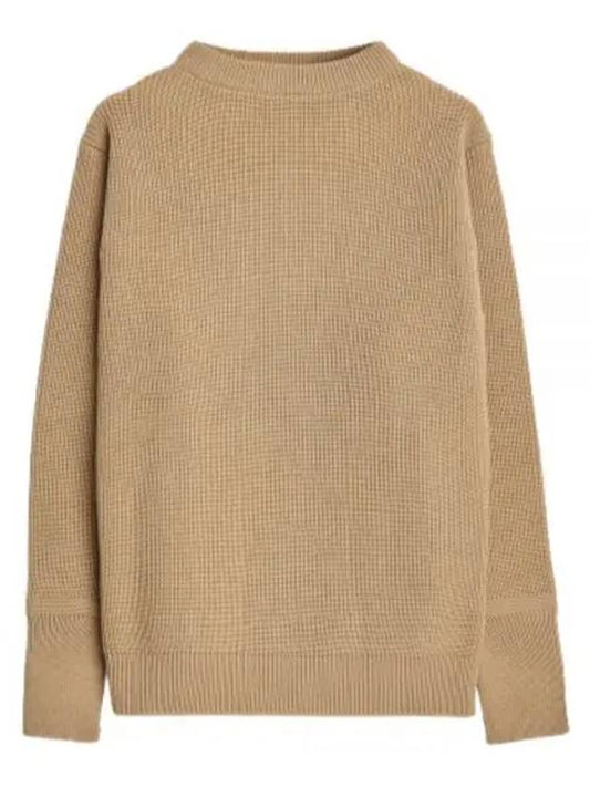 Sailor Crew Neck Knit Top Camel - ANDERSEN-ANDERSEN - BALAAN 2