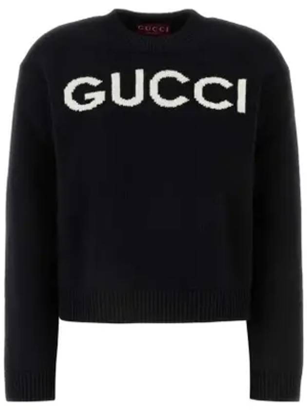 Pullover 770072 XKEBC 1289 BLACK IVORY - GUCCI - BALAAN 1