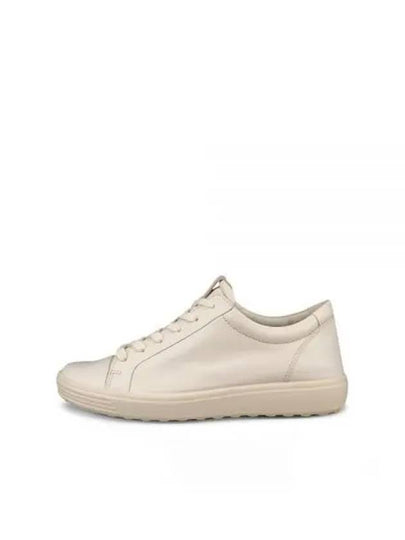 Women's Soft 7 Low Top Sneakers Beige - ECCO - BALAAN 2