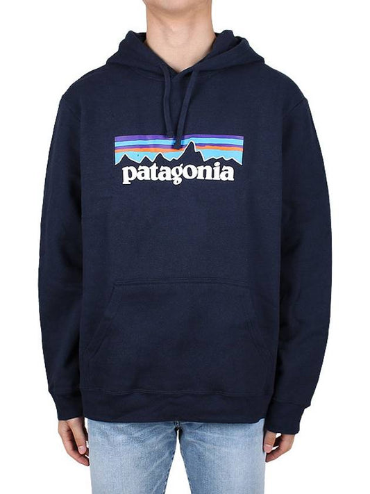 P 6 Logo Uprisal Hoodie New Navy - PATAGONIA - BALAAN 2