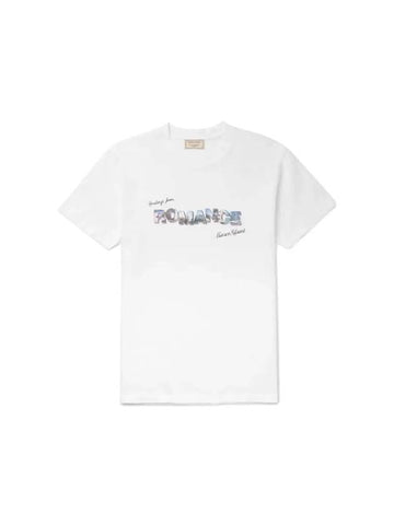 Greeting Short Sleeve T-Shirt White - MAISON KITSUNE - BALAAN 1