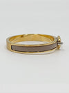 Mini Clic Chaine D'Ancre Bracelet Gold Marron Glace - HERMES - BALAAN 4