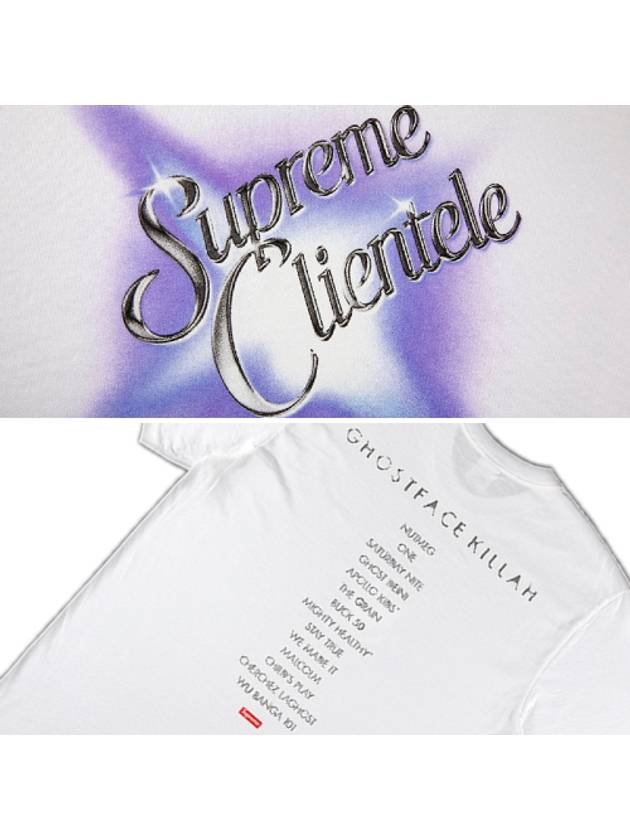 Clientele T shirt White Supreme Tee - SUPREME - BALAAN 3