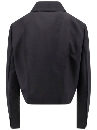 Fendi Wool And Mohair Blazer - FENDI - BALAAN 2