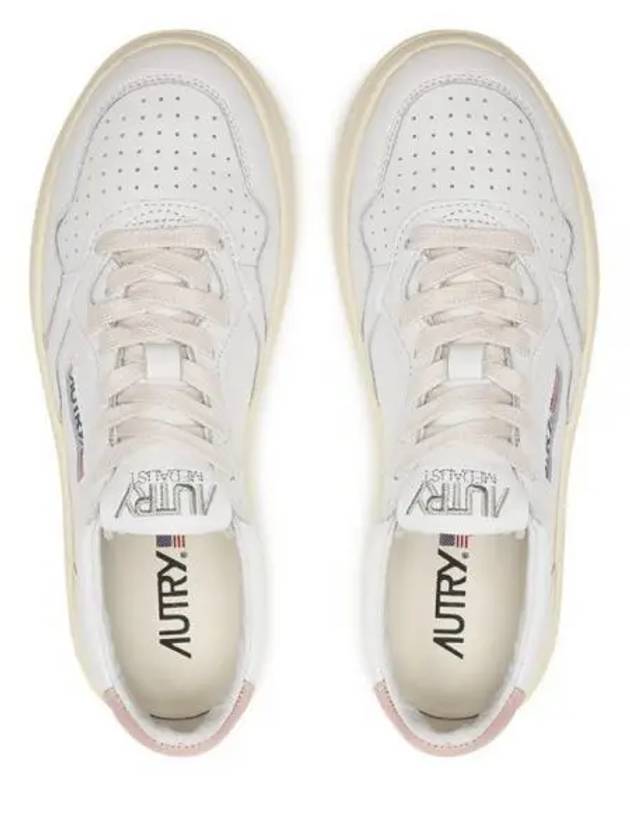 Men's Medalist Leather Low Top Sneakers White - AUTRY - BALAAN 2