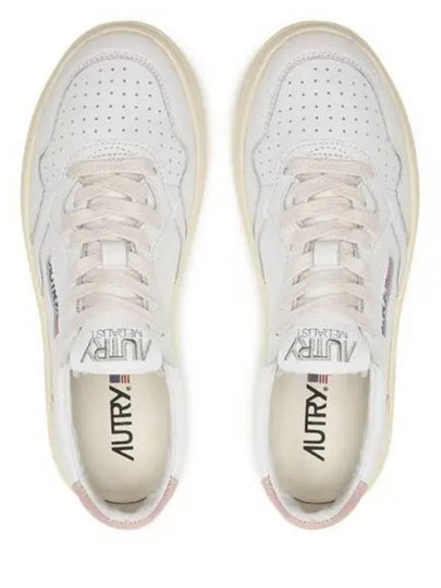 Men's Medalist Leather Low Top Sneakers White - AUTRY - BALAAN 2