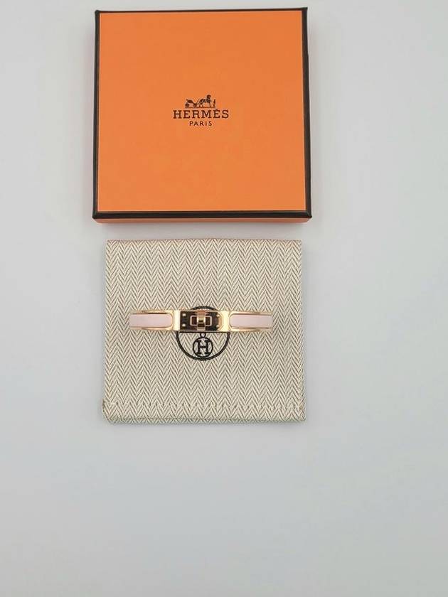 Mini Clic Kelly Bracelet Rose Gold - HERMES - BALAAN 7