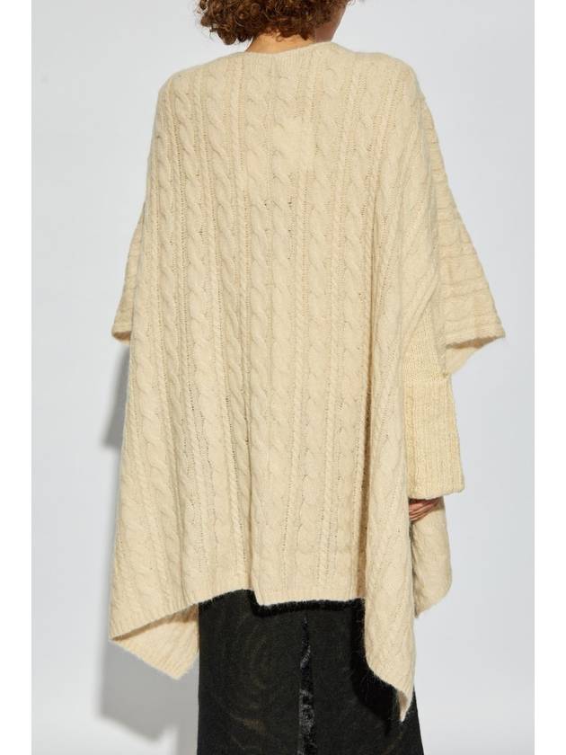 By Malene Birger Poncho Kassillas, Women's, Cream - BY MALENE BIRGER - BALAAN 4