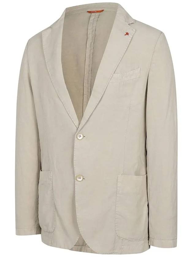 Men's casual hemp blend jacket MMJAM5T60 270 - AT.P.CO - BALAAN 2