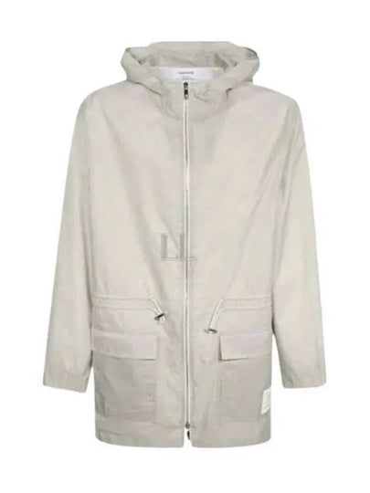 Men's Nylon Ripstop Jacket Grey - THOM BROWNE - BALAAN 2