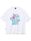 Heart Bang Puppy Short Sleeve Tee White - CPGN STUDIO - BALAAN 2