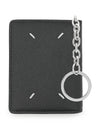 Stitch Keyring Card Wallet Black - MAISON MARGIELA - BALAAN 3