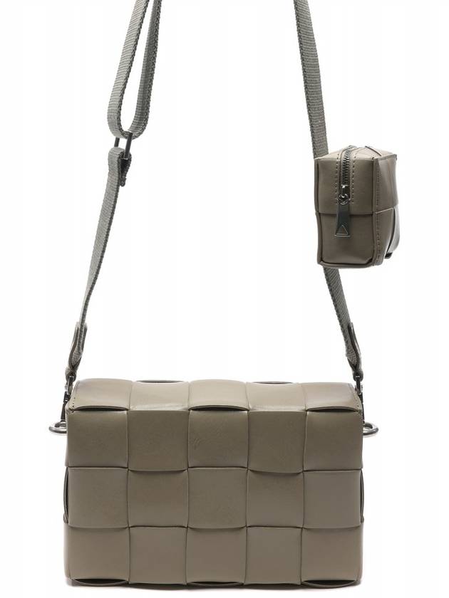 Cassette Versatil Strap Cross Bag Taupe Grey - BOTTEGA VENETA - BALAAN 5