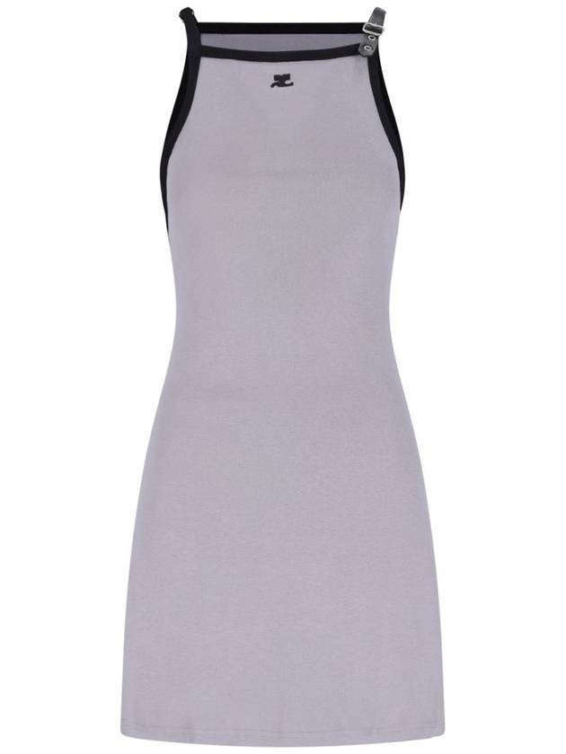 Courrèges Dress With Logo - COURREGES - BALAAN 1