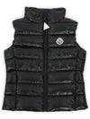 Kids GHANY logo patch padded vest black 1A52810 68950 999 8 10A - MONCLER - BALAAN 3