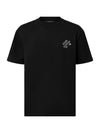 Signature Short Sleeve T-Shirt Black - LOUIS VUITTON - BALAAN 2