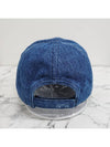 Logo Denim Ball Cap Navy - MIU MIU - BALAAN 7