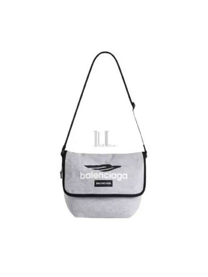 Explorer Small Messenger Bag Grey - BALENCIAGA - BALAAN 2