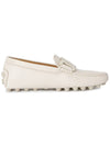 Kate Gommino Bubble Leather Driving Shoes Ivory - TOD'S - BALAAN 5