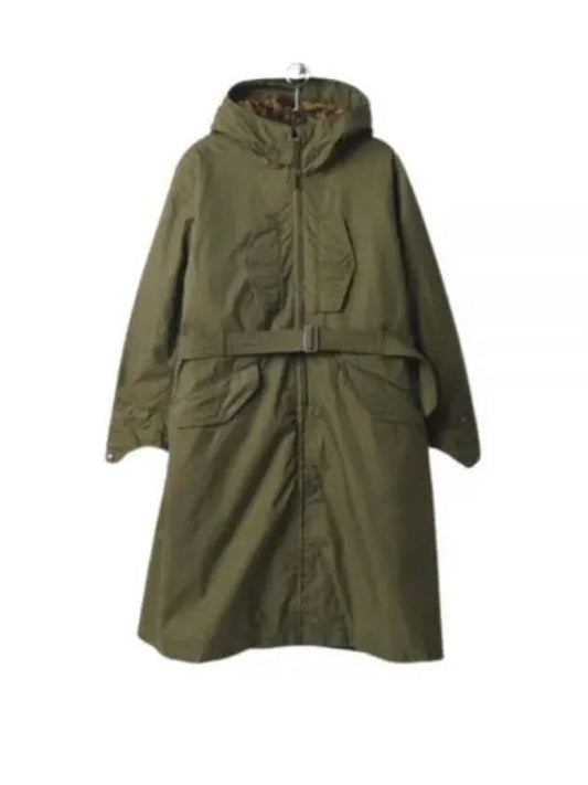 Storm Coat Olive CP Weather Poplin 23F1D033NQ191EU001 Weather Poplin Storm Coat - ENGINEERED GARMENTS - BALAAN 1