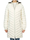 Women s Air Down Hooded Parka White - MOOSE KNUCKLES - BALAAN 5