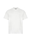 Logo Print Cotton Short Sleeve T-Shirt White - Y-3 - BALAAN 1