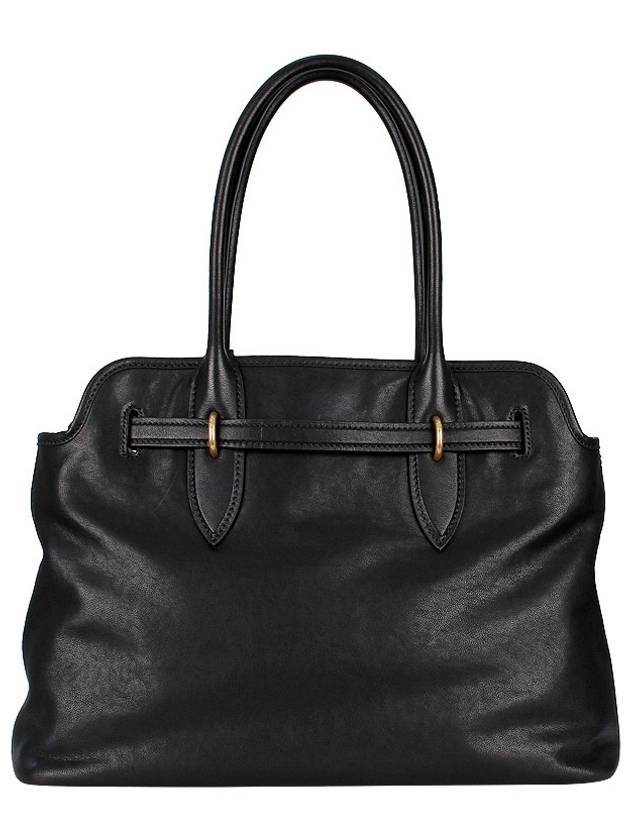 Miu Miu Abunchure Nappa Leather Bag Black - MIU MIU - BALAAN 5