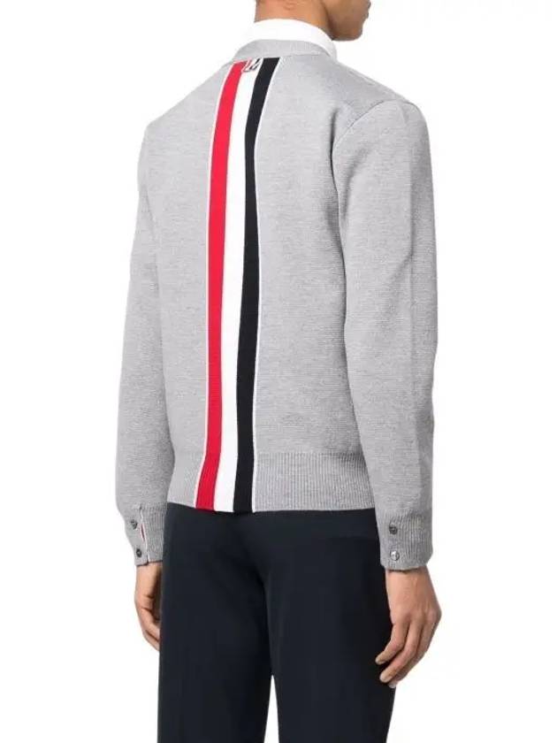 Back three-stripe knit cardigan MKC324A Y1002 055 - THOM BROWNE - BALAAN 3