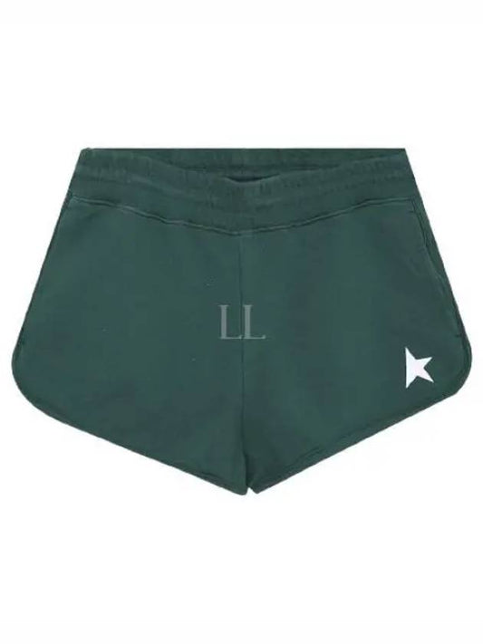 Star Collection White Star Green Diana Shorts Green - GOLDEN GOOSE - BALAAN 2