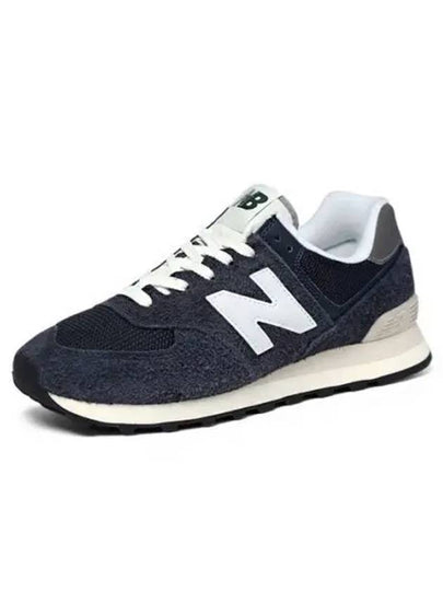 574 Heritage Low Top Sneakers Navy - NEW BALANCE - BALAAN 2