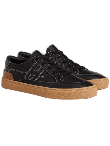 Deep Low Top Sneakers Black - HERMES - BALAAN 1