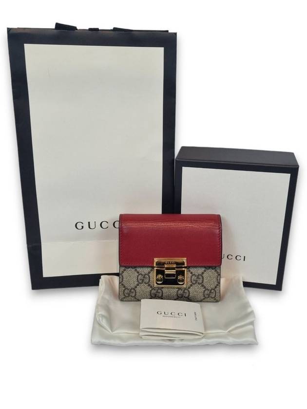 Padlock half wallet 453155 - GUCCI - BALAAN 10