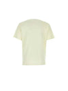 Rib U Neck Short Sleeve T-Shirt Lemon Glaze - LEMAIRE - BALAAN 3