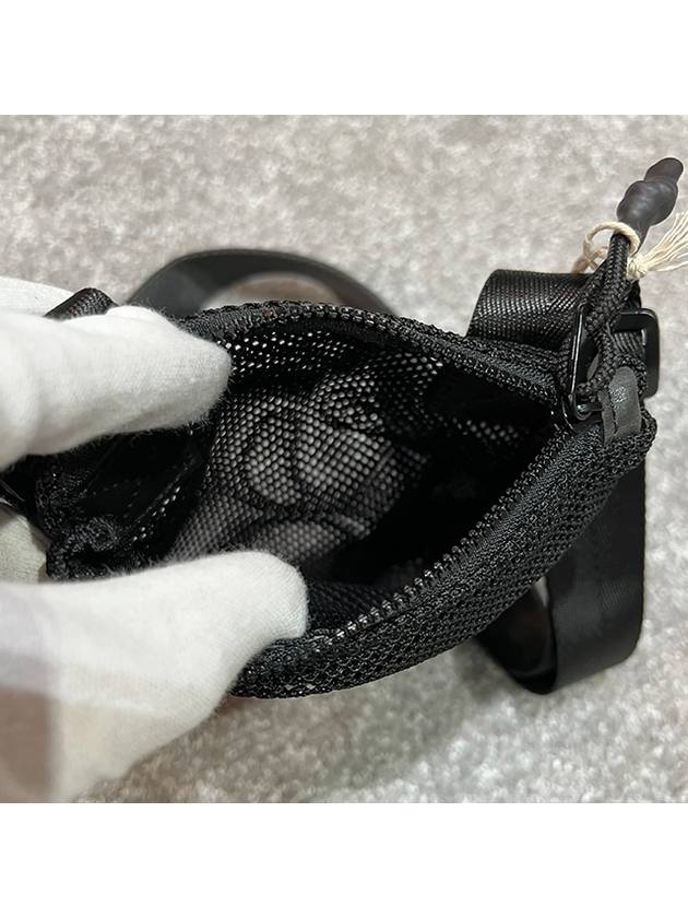 VPC Logo Mesh Cross Bag Black - A.P.C. - BALAAN 7