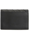 Intrecciato Folding Card Wallet Black - BOTTEGA VENETA - BALAAN 3